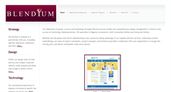 Desktop Screenshot of blendium.com