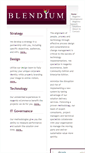 Mobile Screenshot of blendium.com